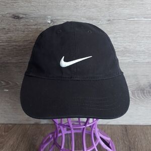 Nike Kids Adjustable Black Hat 4-7